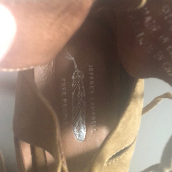 Nwot Jeffrey Campbell x Free People sandals 10 - Picture 2 of 6